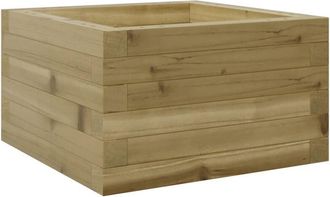 vidaXL Vidaxl - Jardinera De Madera De Pino Impregnada 40x40x23 Cm