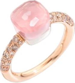 POMELLATO Petit Nudo Ring - Dames - Ringen - Roze - 51 MM - Accessoires