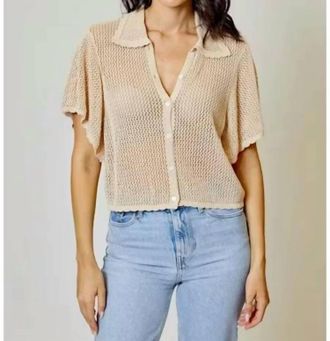 dh New York Martine Top In Linen
