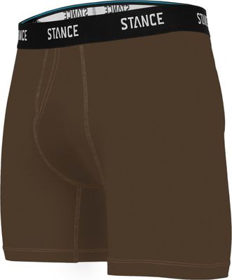 Stance Solid Boxer Briefs in Brown at Nordstrom Rack, Size X-Large