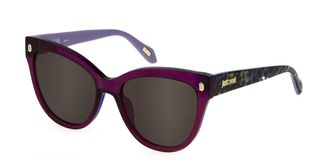 Just Cavalli SJC043 09FE Womens Sunglasses Purple Size 55