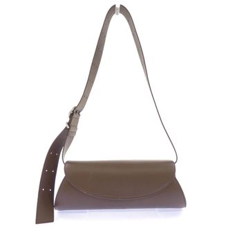 Jil Sander CANNOLO Calf Leather Shoulder Bag