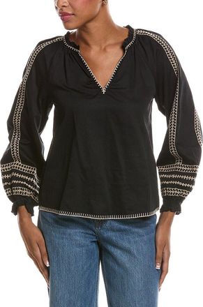 Velvet Velvet By Graham & Spencer Scarlett Embroidered Pullover