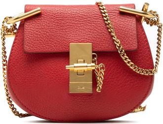 Chlo&eacute; Pre-owned Chloe Nano Grained Lambskin Drew Crossbody Ladies 335DCBJTWH224NCR