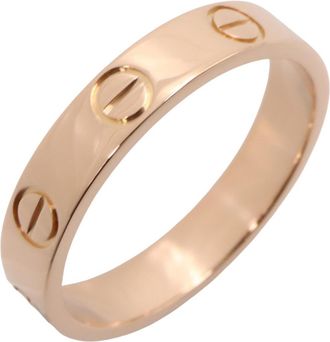 Cartier Gold Pink Gold (18K) Band Ring (Pre-Owned)
