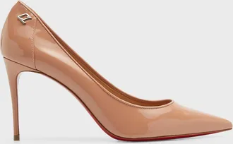 Christian Louboutin 85mm Sporty Kate Patent Soft Lining Pumps