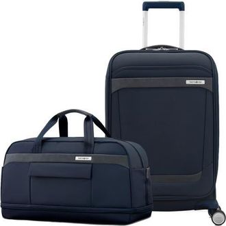 Samsonite Elevation Softside Duffel & Expandable Carry On 2-Piece Set in Midnight Blue at Nordstrom