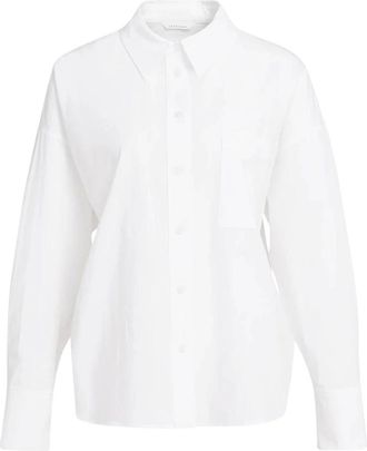 YaYa Camisa de algod&oacute;n- corte holgado. - Blouses & Shirts - Mujer - Blanco - XS