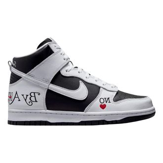 Nike Fitness, Heren, Veelkleurig, 42 EU, Leer, Supreme By Any Means Zwarte Sneakers