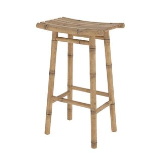 Rendez-Vous D&eacute;co Taburete de bar exterior en bamb&uacute; 74 cm