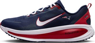 Nike Mens Vomero 18 (New England Patriots) NFL Road Running Shoes in Blue | IQ6014-400