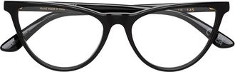 Retro Superfuture Numero 135 Cat-Eye Black Acetate Optical Frame
