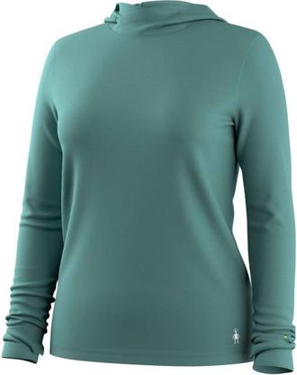 Smartwool Merino Sun Hoodie Merinoshirt f&uuml;r Damen | t&uuml;rkis