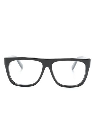 GCDS square-frame glasses - Black