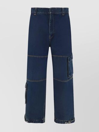 Gucci denim cargo trousers