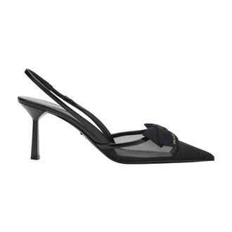 Prada Pumps, female, Black, Size: 7 1/2 US Decollete