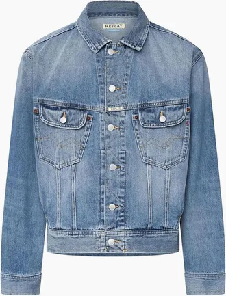 Replay Mens Denim Jacket - Blue - Size: 38/Regular