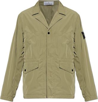 Stone Island Lichtgewicht Jas met Zakken - Heren - Zomerjassen - Groen - L - Polyester - Jassen