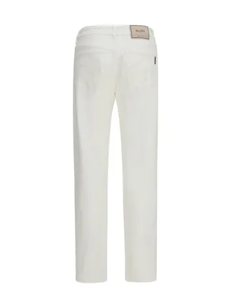 Moorer Milton-15 Jeans - White