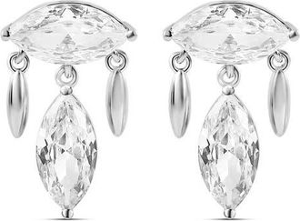 SHYMI Marquise Chandelier Drop Earrings in Silver at Nordstrom
