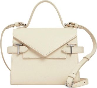 Le Tanneur Emilie Handtas - Dames - Handtassen - Wit - ONE Size - Leer - Tassen
