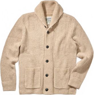 Grayers Womens Belmont Plaited Shawl Cardigan In Sand