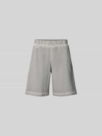 Diesel Sweatshorts aus reiner Baumwolle in Mittelgrau, Gr&ouml;&szlig;e XL