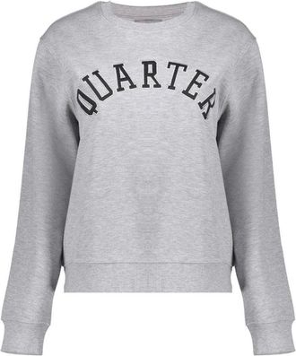 Geisha Dames, Sweatshirts & Hoodies, Grijs, Maat: 3XL Katoen