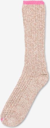 Royalties Paris Melierte Rippstricksocken aus Baumwolle Tobias
