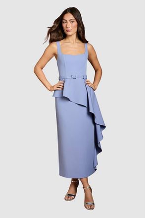 Coast Crepe Pencil Dress in Slate Blue at Nordstrom, Size 10