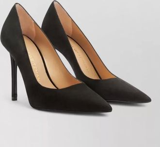 Stuart Weitzman calf suede leather pumps
