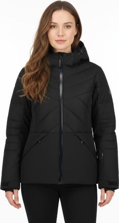 Icepeak ICEPEAK EVELETH mit Kapuze mit regulierbarer Kapuze und Stehkragen, verstellbare &Auml;rmelb&uuml;ndchen