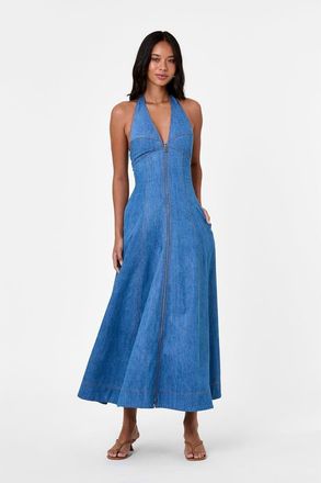 Nicholas Elsa Dress in Light Wash at Nordstrom, Size 10