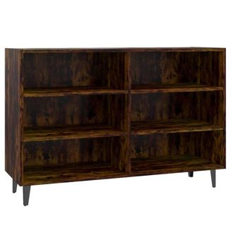 Berkfield Home Sideboard Smoked Oak 103.5x35x70 cm Engineered Wood in Brown