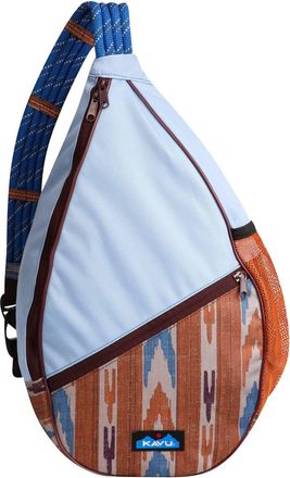Kavu Unisex Rope Sling Bag In Tumbleweed Ikat