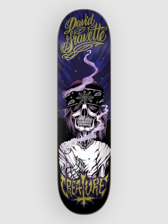 Creature Gravette Hippie Skull Pro 8.3 Skateboard Deck zwart