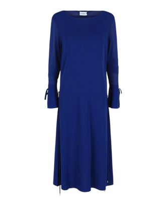 Ferragamo Long-Sleeved Midi Dress