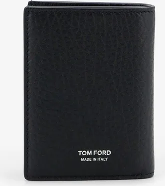Tom Ford Leather Card Case - Black
