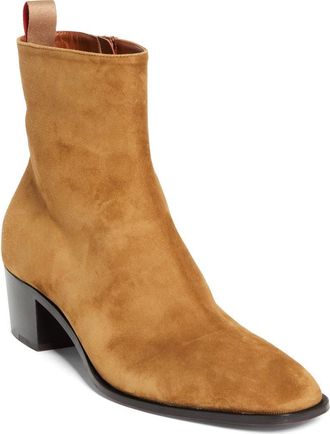 Christian Louboutin Ziggissimo Forever Ankle Boot in Rhea at Nordstrom, Size 10.5Us