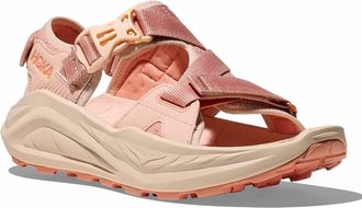 Hoka One One Womens Infini Hike Tc Sandals In Dawn Light/vanilla