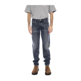 Edwin Heren, Jeans, Grijs, Maat: W30 L32 Katoen