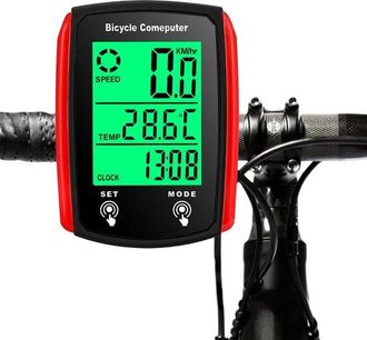 OEM Ciclocomputador Universal De 19 Funciones, Resistente Al Agua Ip54, Pantalla T&aacute;ctil Lcd Retroiluminada Con Encendido/apagado Autom&aacute;tico