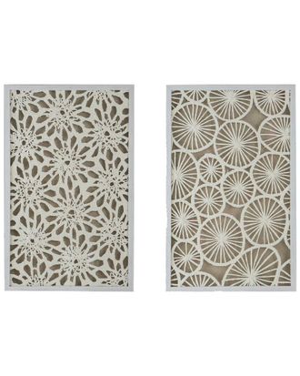 A&B Home Discontinued A&B Home 2Pc Luciana Shadow Box Wall Decor