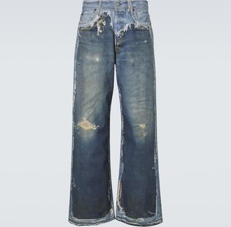 Acne Studios 1981 trompe loeil wide-leg jeans