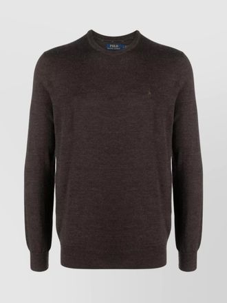 Ralph Lauren crew neck long sleeve ribbed sweater