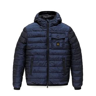 RefrigiWear Winter Jackets, male, Blue, Size: 2XL Giubbino