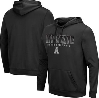 Colosseum Mens Colosseum Black Appalachian State Mountaineers Blackout 3.0 Pullover Hoodie at Nordstrom, Size Small