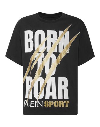 Plein Sport T-Shirt Ronde Hals Ss Scratch