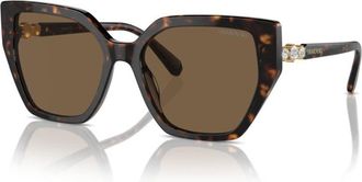 Swarovski SK6016 100273 Dark Havana/Dark Brown