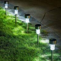 OEM 12 Luces Solares De Jard&iacute;n Para Exteriores, Luces Led Inal&aacute;mbricas Para Jard&iacute;n, Luces Solares De Jard&iacute;n Para Montaje En Suelo Para Patio/c&eacute;sped/patio/